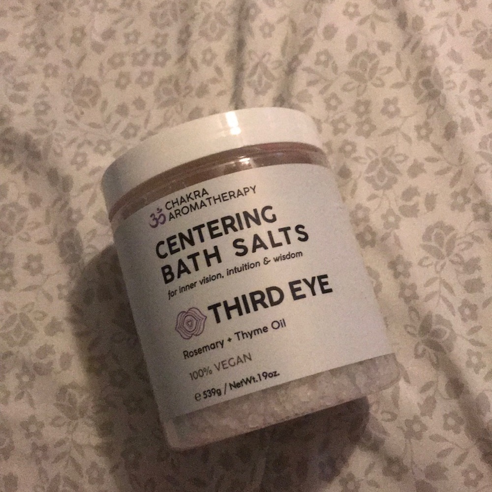 Chakra centering bath salts never opened